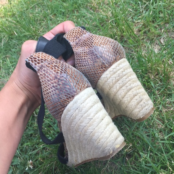 BCBGmaxazria Barcelona Black Espadrilles - Picture 5 of 7